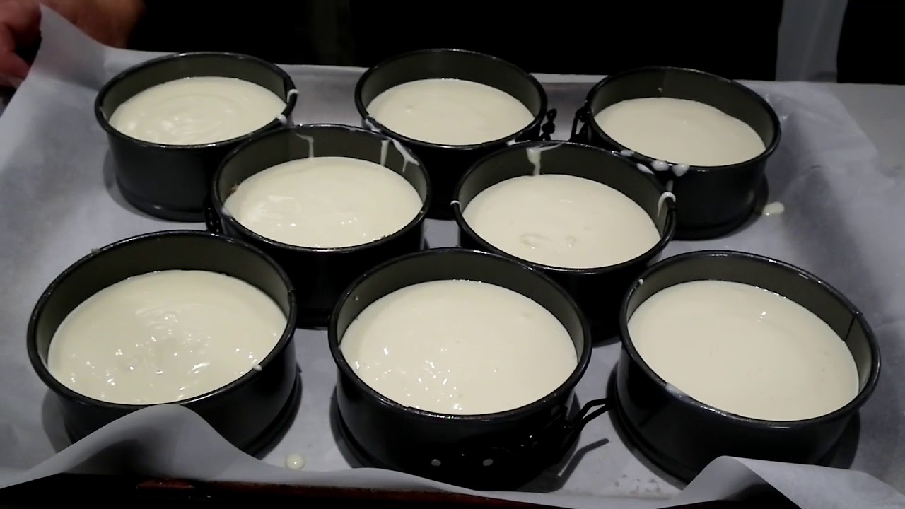 Episode 001, Our first video! Mini New York Style Cheesecake