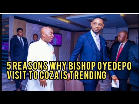 5 Reasons Why Bishop David Oyedepo Visit to COZA is Trending with Biodun Fatoyinbo
