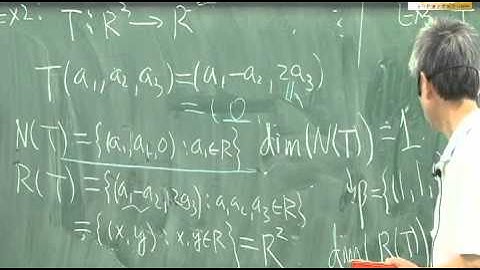 Lec07 線性代數(一) 第二章 Linear Transformations and Matrices