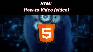 HTML 8 🏛️ How to Video  (video)