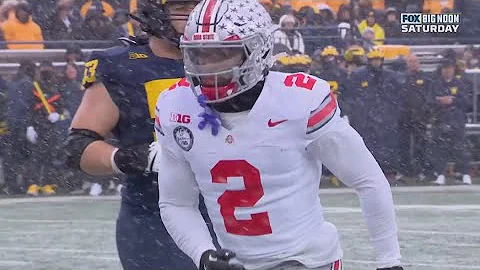 Ohio State vs. Michigan 2025 - Paul Keels Highlights