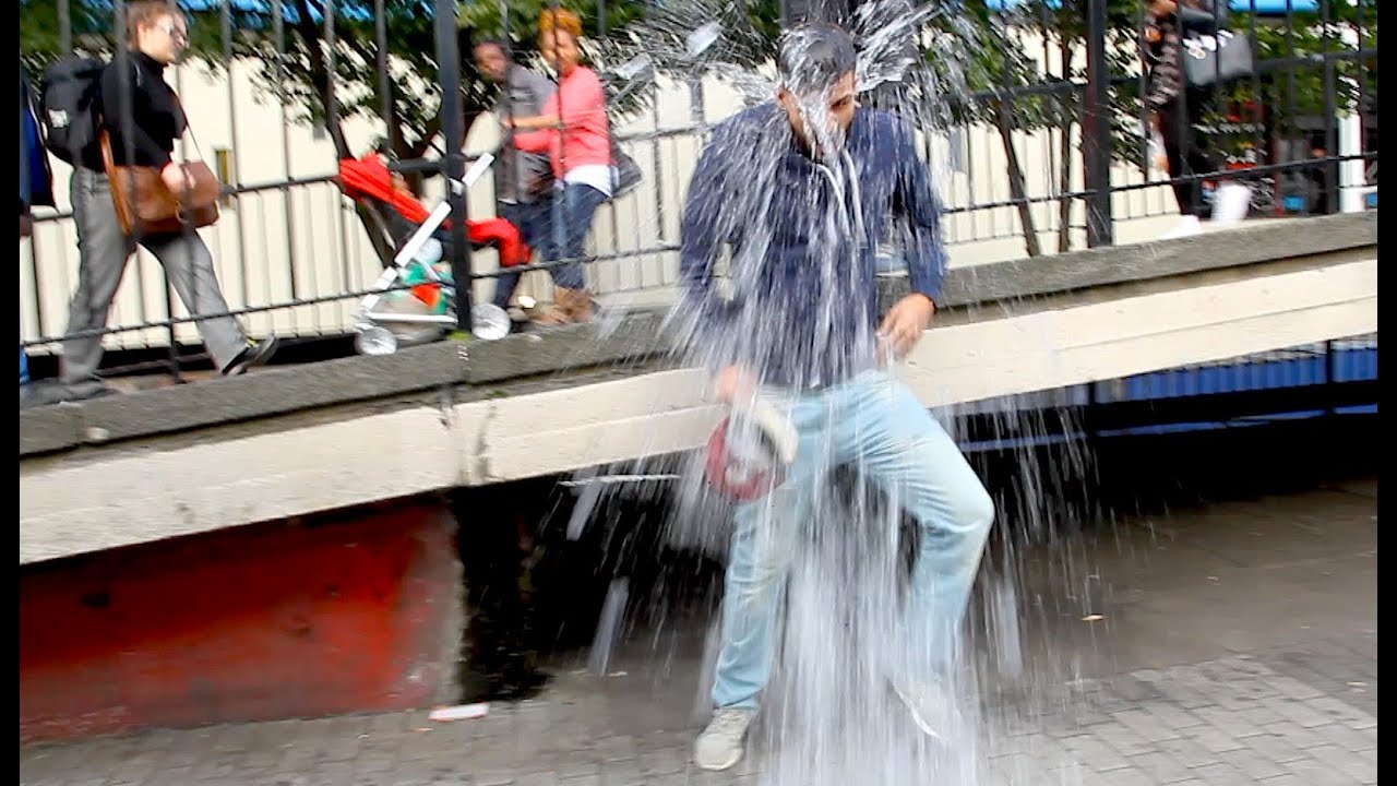 Trollstation ice Bucket Challenge Prank YouTube