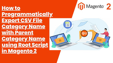 100% Solutions | How to Programmatically Export CSV File Category Name with Parent Category Name