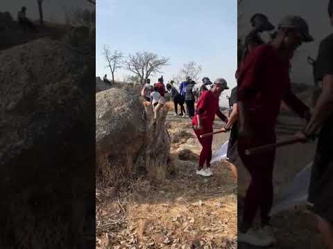 Hikers on Shere Hills | Pelu Awofeso On The Road