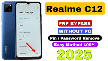Realme C12 Frp Bypass Without PC ‼️ RMX2189 ‼️ Google Account Bypass