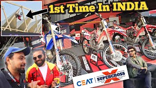 1st TIME IN INDIA | Indian Supercross Racing League | Good News For All Bikers 🔥