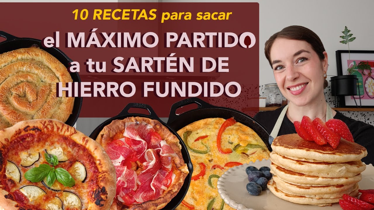 10 ideas para sacar el máximo partido a tu sartén de hierro fundido - Lodge cast iron