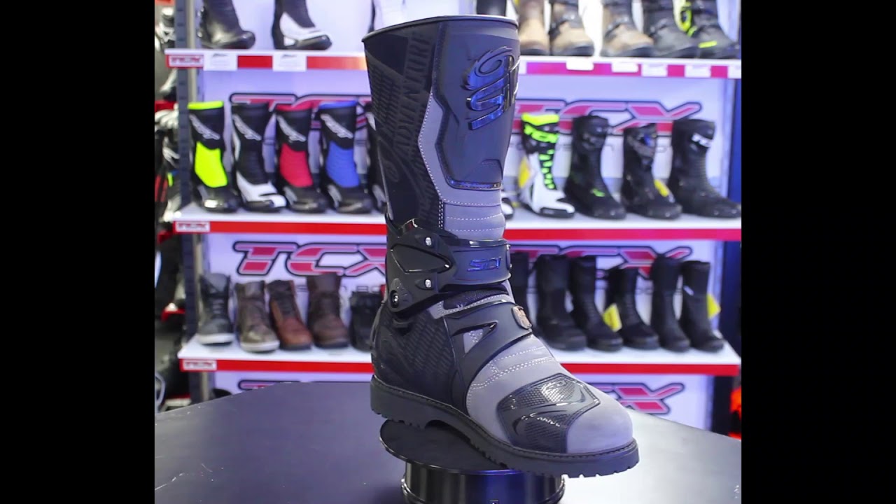 Sidi Adventure 2 CE Gore-Tex Boots (Grey|Black) - YouTube