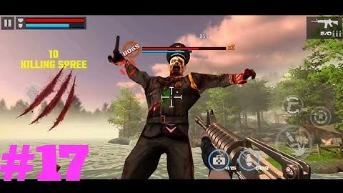 Boss:Dead Target: offline Zombie Shooting ||Side Mission-5-7 || 2022 Android Gameplay