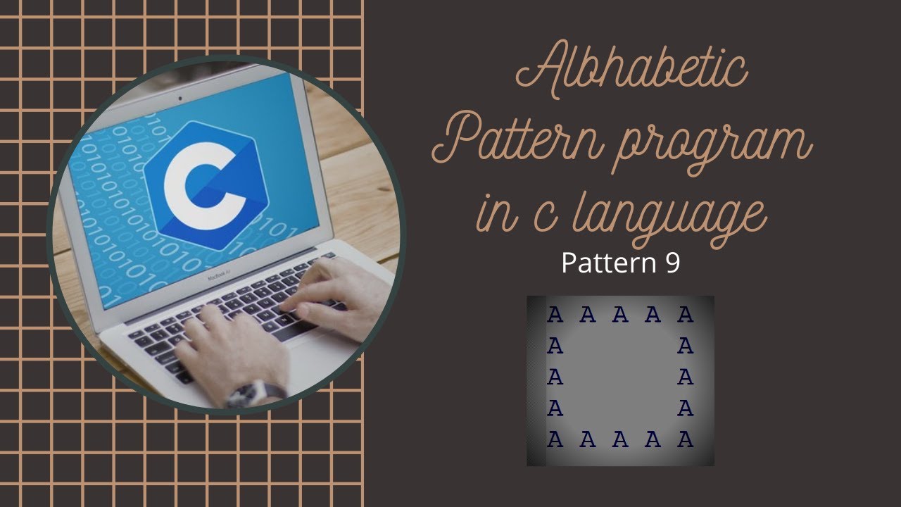 pattern number 9 in c language - YouTube