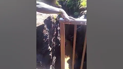 Dare devil  divers of Cheploch Gorge in Kenya