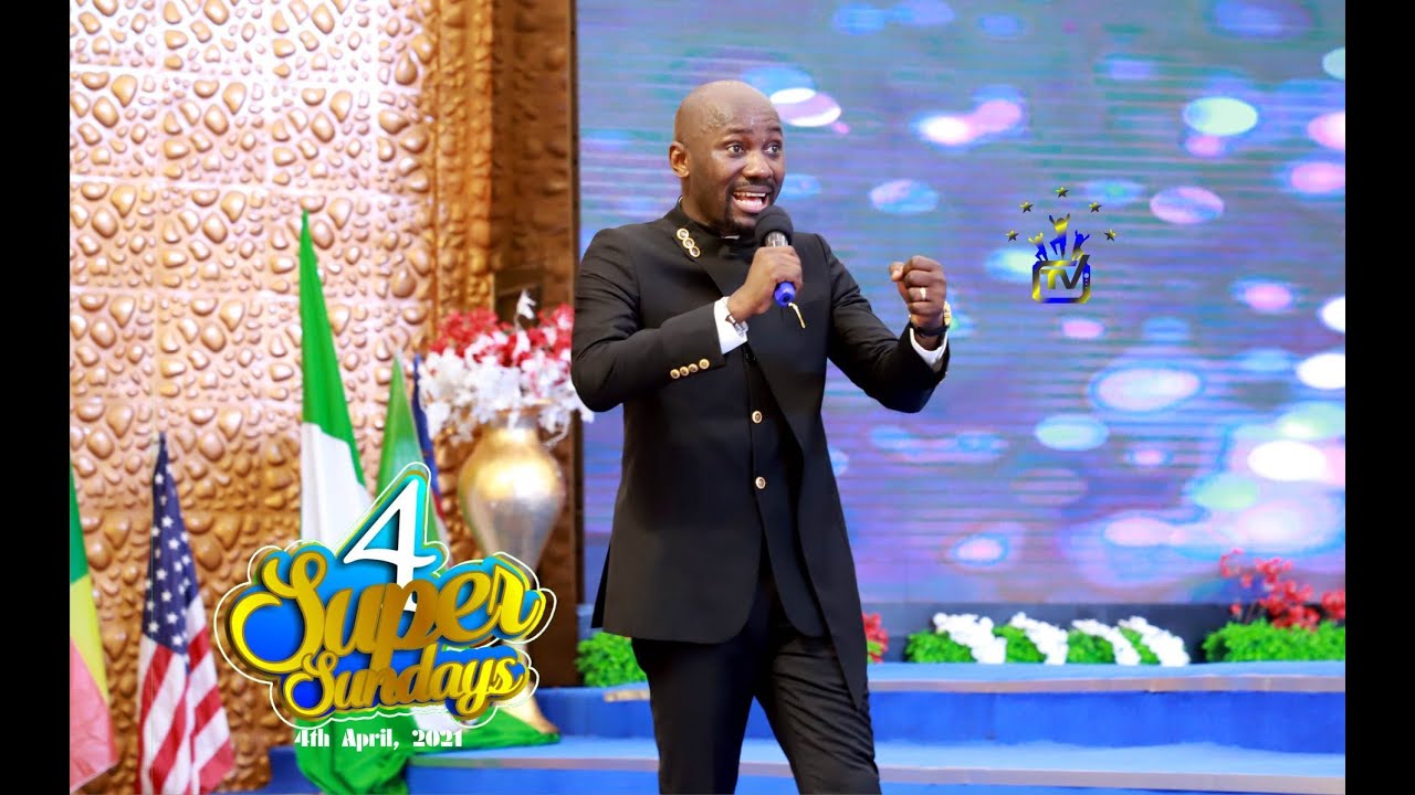 Raw Fire🔥 A Must Watch😍 HE IS RISEN By Apostle Johnson Suleman (Sunday Service 4th April 2021)