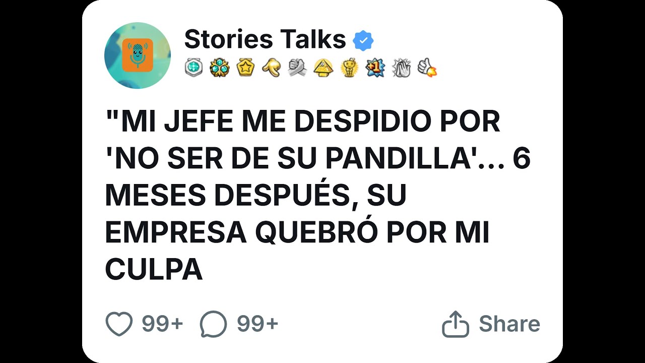 "MI JEFE ME DESPIDIO POR 'NO SER DE SU PANDILLA'... 6 MESES DESPUÉS, SU EMPRESA QUEBRÓ POR MI CULPA.
