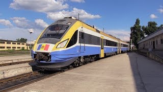 Дизель-поезд Д1М-004 на ст. Кишинёв / D1M-004 DMU at Chisinau station