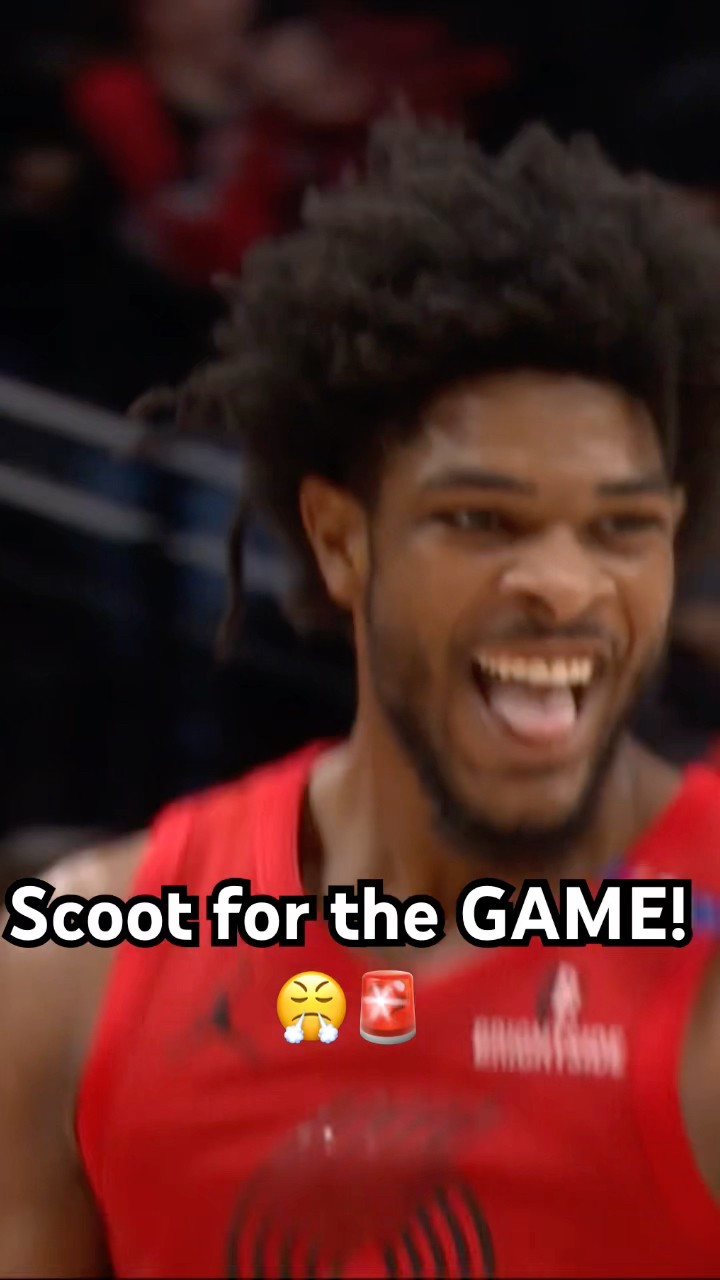 Scoot Henderson hits the TOUGH BUCKET to seal the game! ??|#Shorts