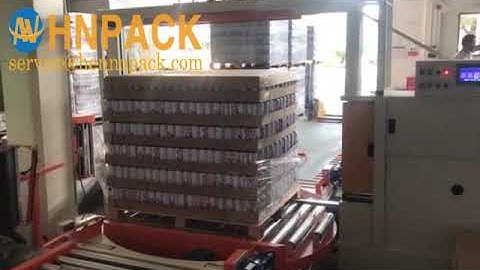 Hennopack integrated pallet strapping &stretch wrapper solution case