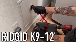 Is This The Best Residential Drain Cleaning Machine? RIDGID K9-12 FlexShaft Review