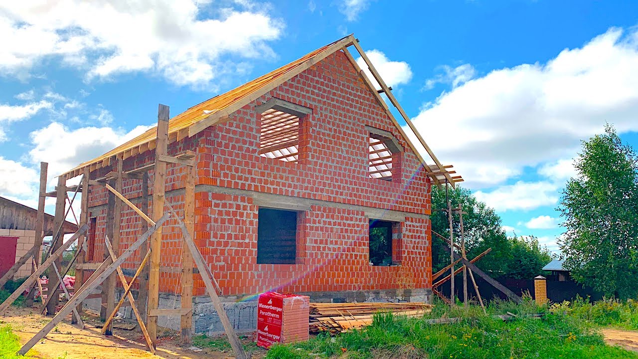 Сколько реально стоит выложить дом из блоков?! - YouTube