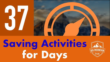 Saving Activities for Days - Part 37 - Itinerary App (iOS, Xcode 10, Swift 4)