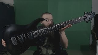 Harley Benton Baritone-7SB DLX Demo | Metal