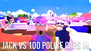 Dude Theft Wars Jack Vs 100 Police Cars !!! 🤔🤔🤔
