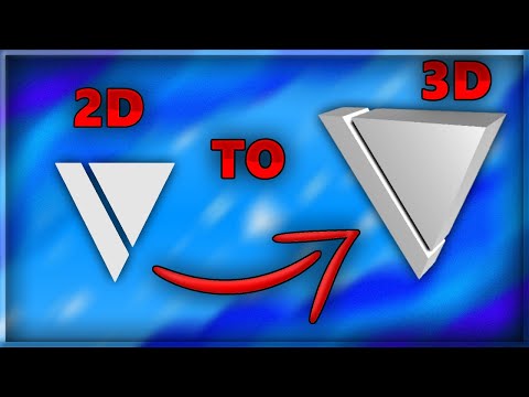 Convert an image into an object / obj file | Convert 2D to 3D