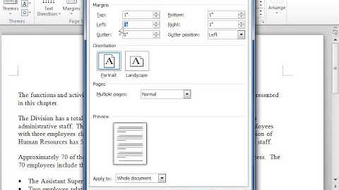 Set the Default Margins for New Documents - Word 2010
