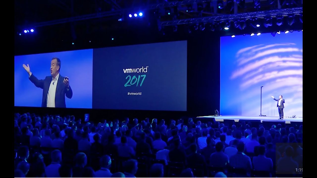 VMworld 2017 Europe - General Session Day 1