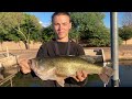 Arizona canal fishing with live bait for 5 pounders