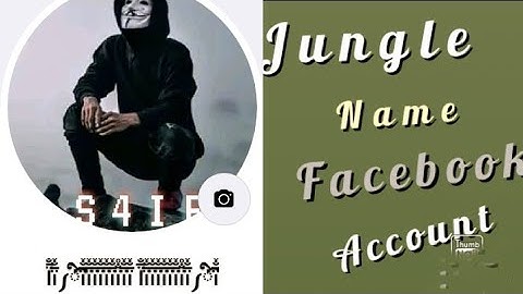 How to make Jungle Name Facebook account 2022|^Jungle Name Facebook account 2022
