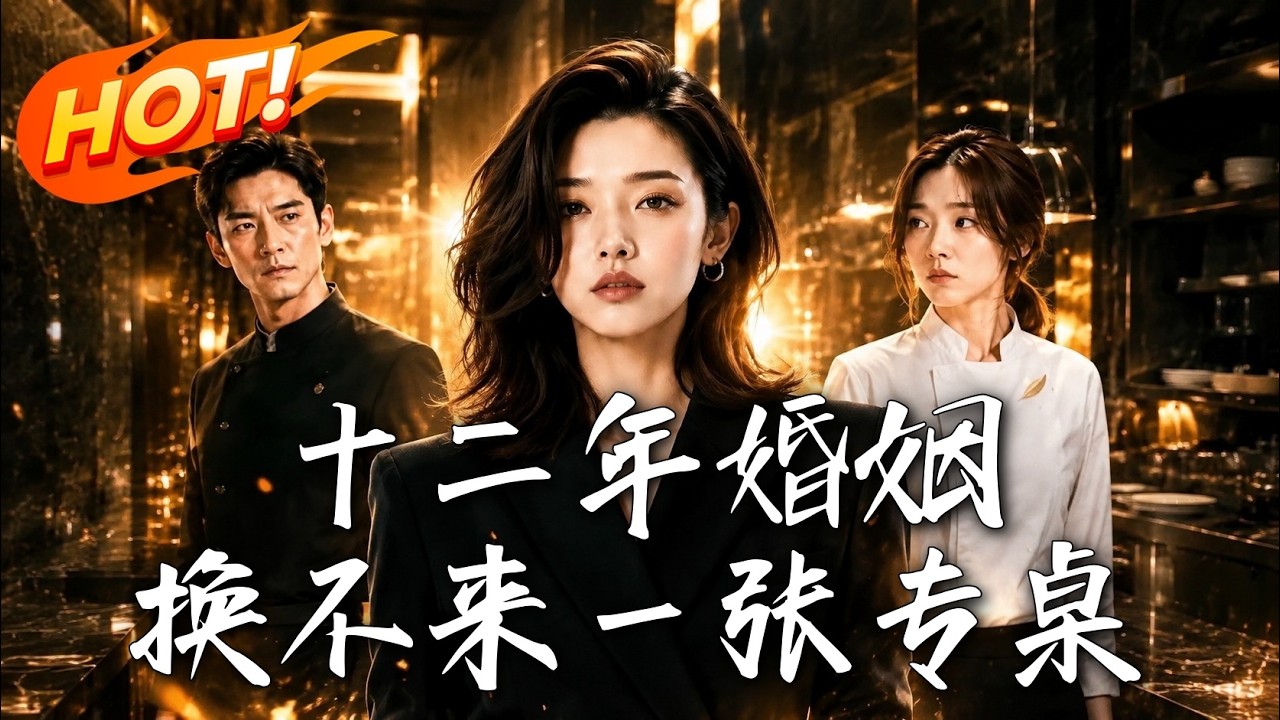 🔥十二年婚姻，竟被丈夫女徒弟赶下桌？空降总经理不忍了！甩铁证、查黑幕，无视求情，硬核手撕关系户！《十二年婚姻，换不来一张专桌》#盛世短剧#短剧#AI短剧#逆袭#漫剧