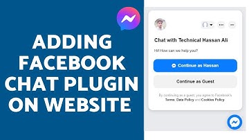 Add Facebook Messenger to your website, WordPress, Blogger in (Urdu/Hindi) || Technical Hassan Ali