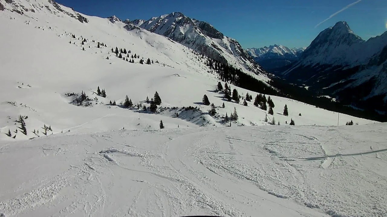Skifahren in Ehrwald Tirol am 16.02.2019
