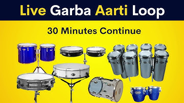 Live Garba Aarti Loop | 30 Minutes Continue