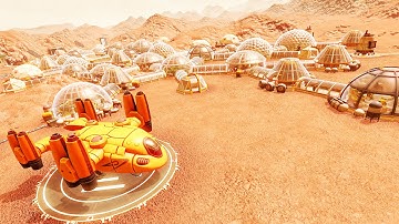 Planetbase | Building the FIRST COLONY on a NEW PLANET | Planetbase City Base Building Gameplay