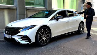 2024 Mercedes EQS 580 New Update | Electric S Class Full Drive Review Interior Exterior