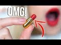 TESTING THE WORLD'S SMALLEST LIPSTICK... OMG! HIT OR MISS!?