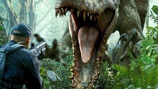 Hunting The Indominus Rex - Camouflage Scene - Jurassic World (2015) Movie Clip Hd