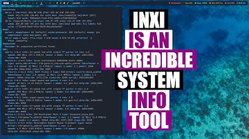 The Ultimate System Information Program (inxi)