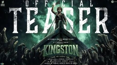 Presenting the official teaser of 'Kingston' starring G V Prakash Kumar, Dhivyabharathi & Others