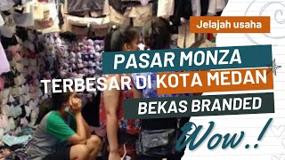 Pasar pakaian Monza terbesar di kota medan,Surganya pencari pakaian bekas branded