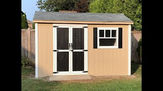 老王DIY《怎样建造一个工具房》How to build a shed. DIY