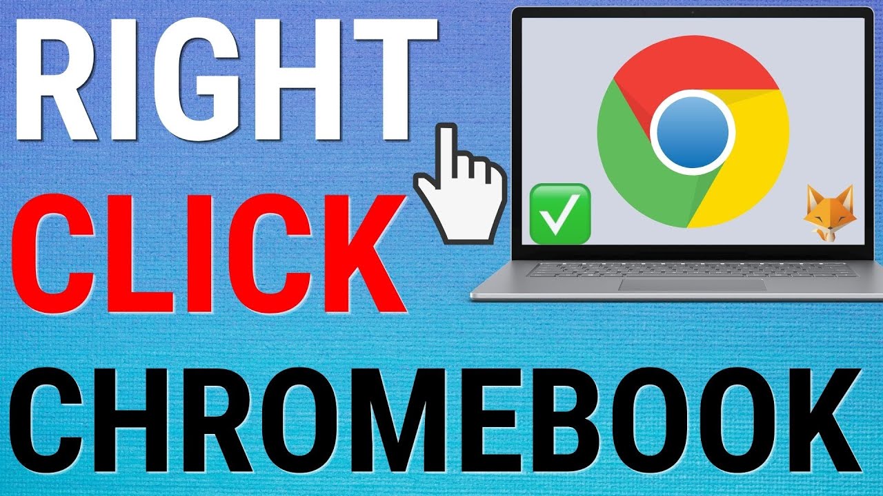 How To Right Click On Chromebook - YouTube