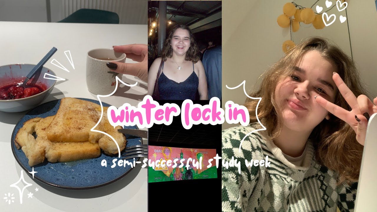 uni student november lock in (attempt) | studying, fixing my sleep schedule and a formal!