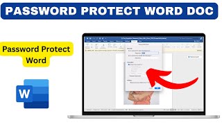 How to Password Protect a Word Document in Microsoft Word | Step by Step Guide
