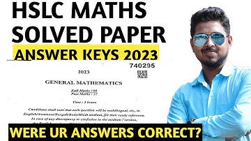 HSLC MATHEMATICS SOLVED PAPER| SEBA 10TH/MATRIC EXAM 2023| | FULL PAPER SOLVED ,2023|| by AMIT SIR