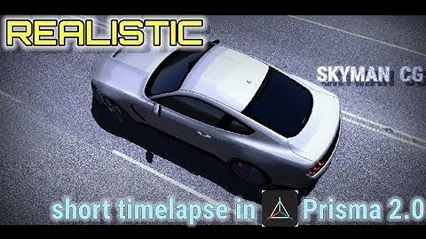 Realistic scene done in Prisma 3D