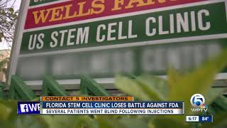 Florida stem cell clinic loses battle against FDA