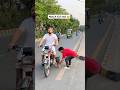 Brick 🧱 under the tyre 🛞!🤣🤣 #funny #comedy #hablamepri #shorts
