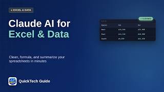 Claude AI for Excel & Data: Clean, Formula & Summarize Update